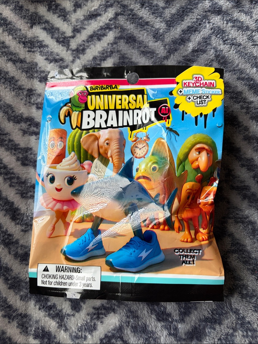 Blind Bag Collectible Figure - Blue Accents